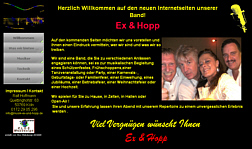 Webseite der Musik-Band Ex & Hopp aus Kerpen-Manheim