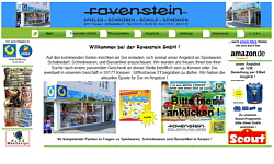 Webseite der Firma Ravenstein KG, erstellt von www.klos-webdesign.de
