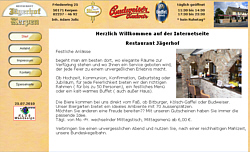 Webseite des Jgerhofes , erstellt von www.klos-webdesign.de